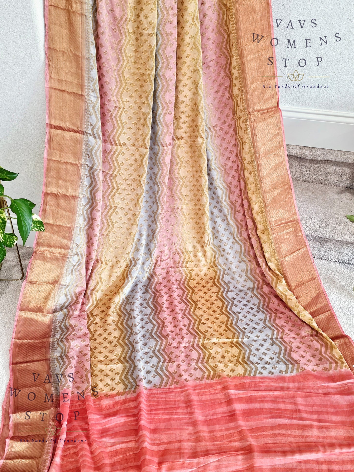 Georgette Chiffon Saree