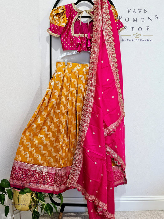Benarasi Silk Designer Lehenga Set