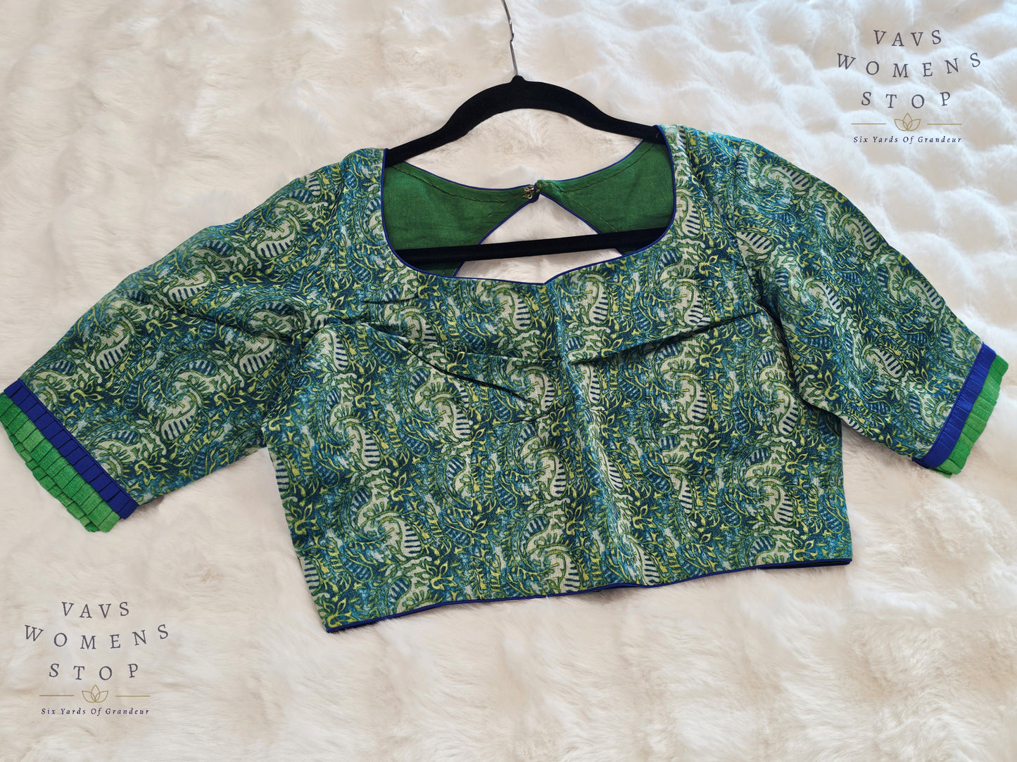 Designer Silk Cotton Blouse