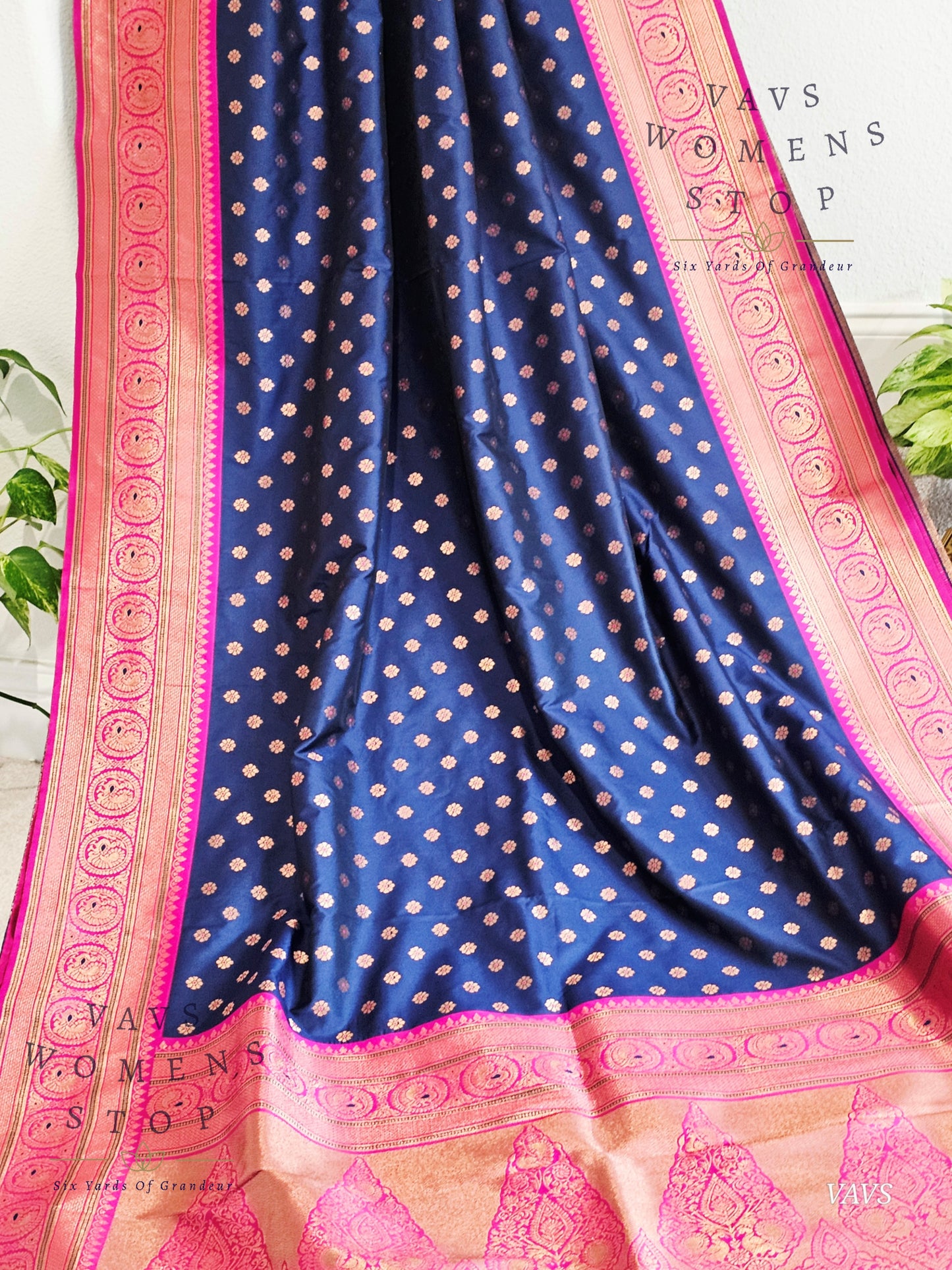 Benarasi Uppada Soft Silk Designer Saree - Blouse