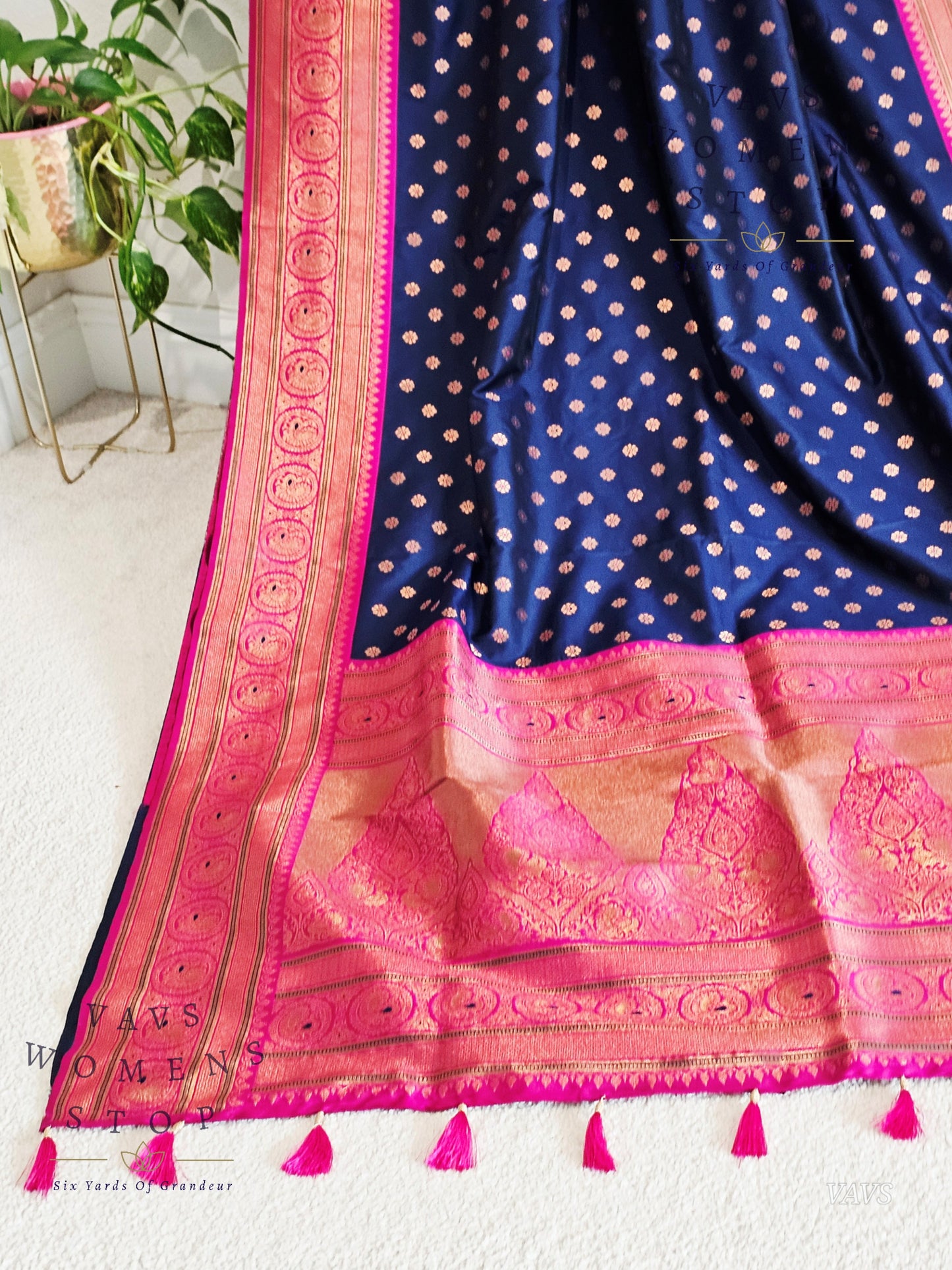 Benarasi Uppada Soft Silk Designer Saree - Blouse