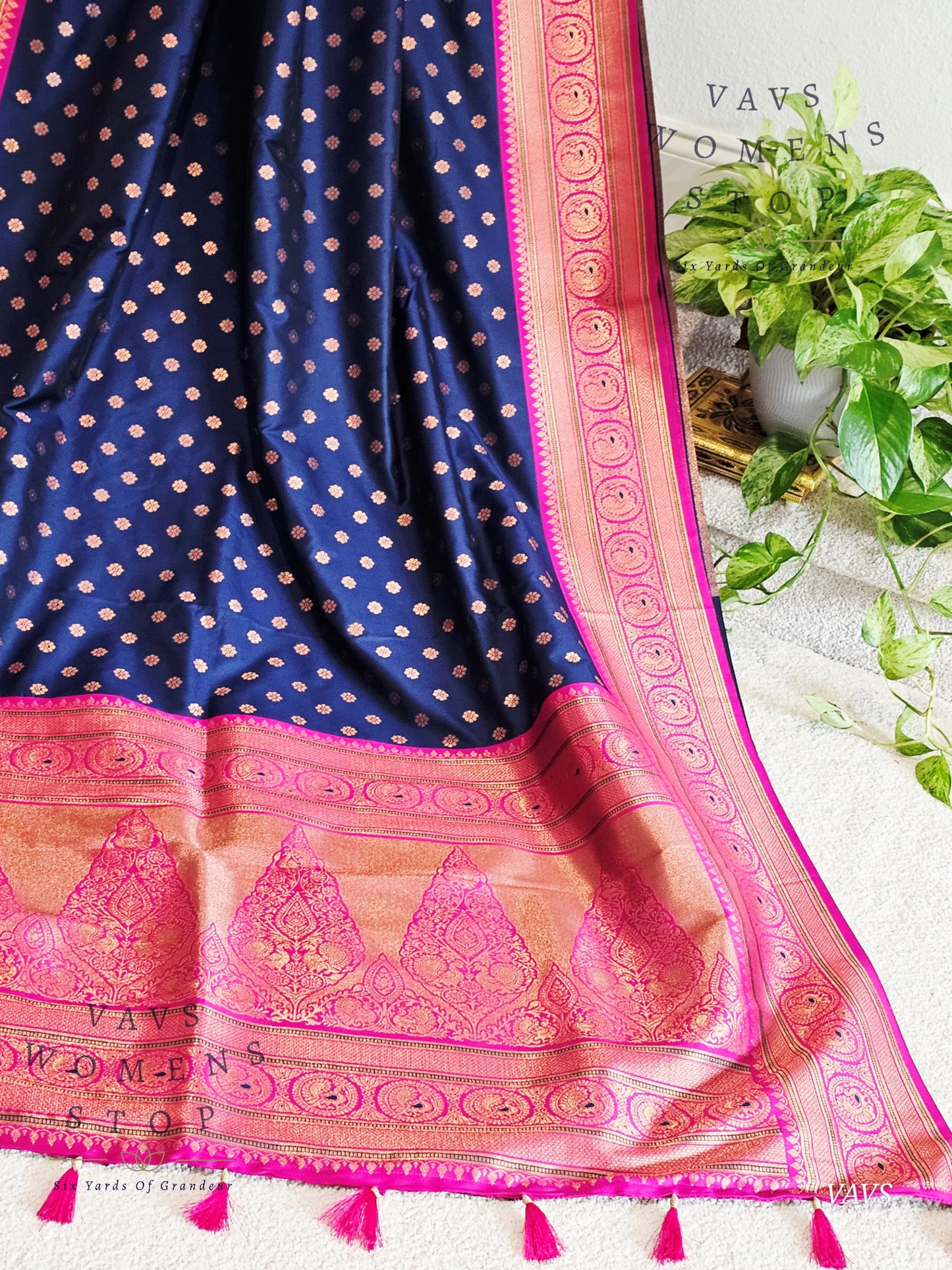 Benarasi Uppada Soft Silk Designer Saree - Blouse