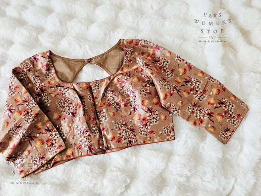 Floral Print Blouse
