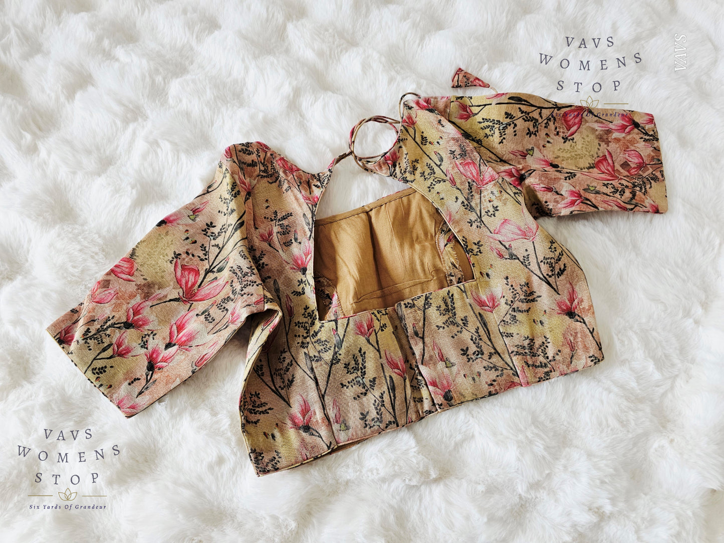 Floral Tissue Blouse