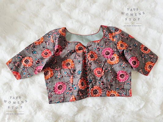 Kalamkari Print Blouse