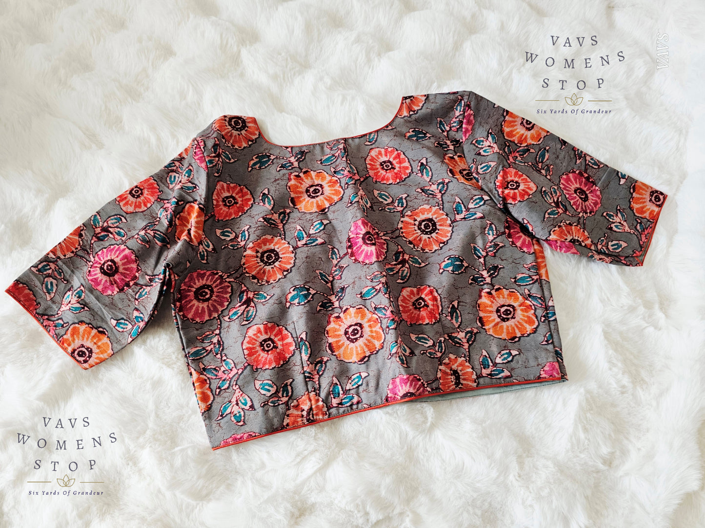 Kalamkari Print Blouse