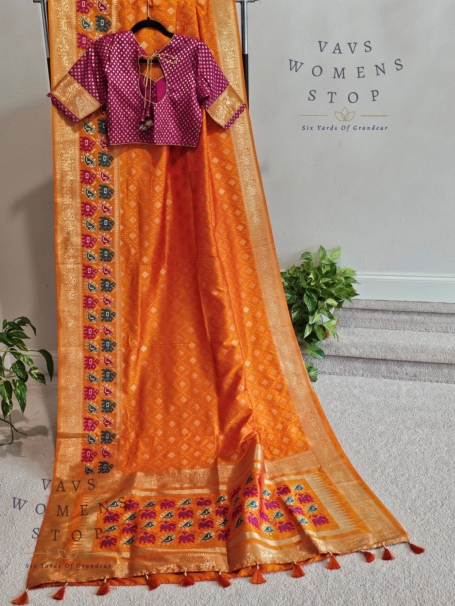 Benarasi Uppada Soft Silk Designer Saree - Blouse