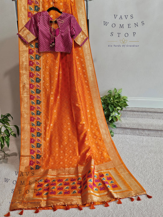 Benarasi Uppada Soft Silk Designer Saree - Blouse