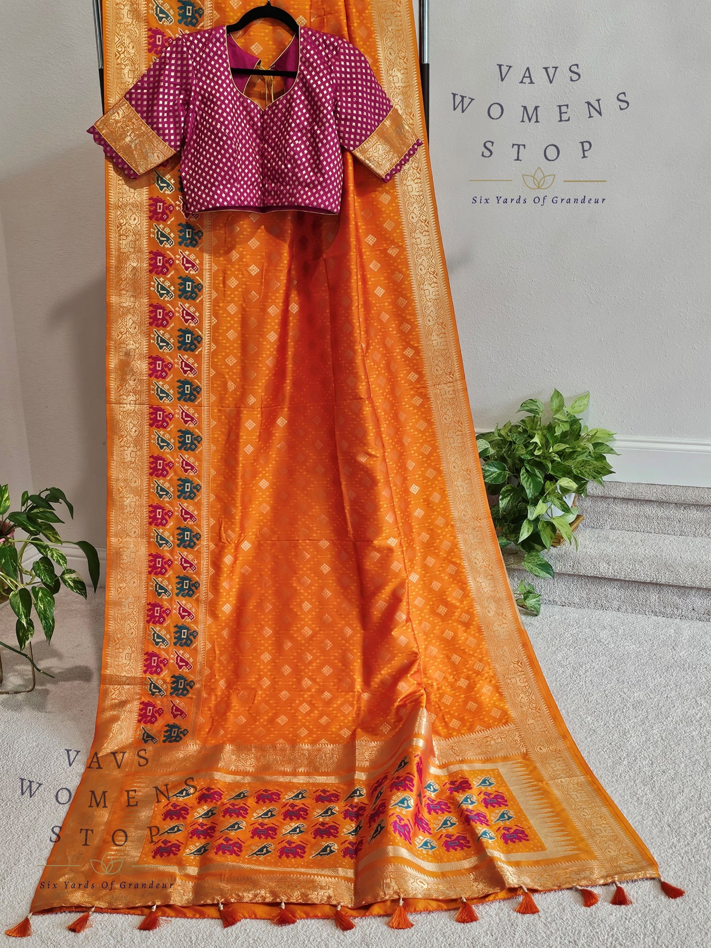 Benarasi Uppada Soft Silk Designer Saree - Blouse
