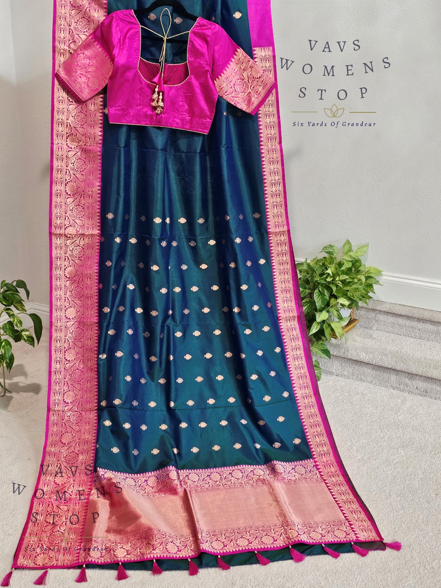 Pure Benarasi Katan Pattu Saree - Blouse