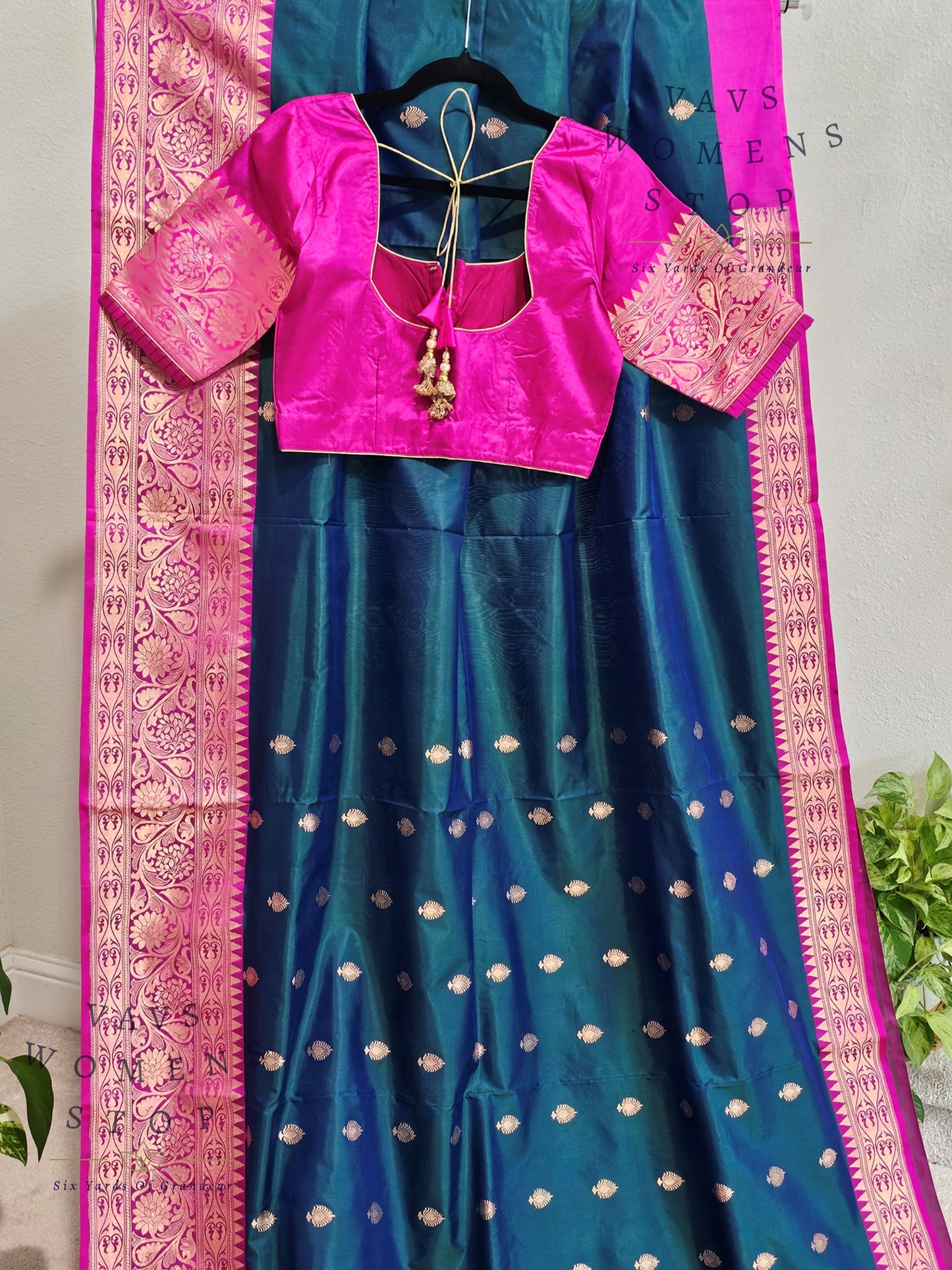 Pure Benarasi Katan Pattu Saree - Blouse
