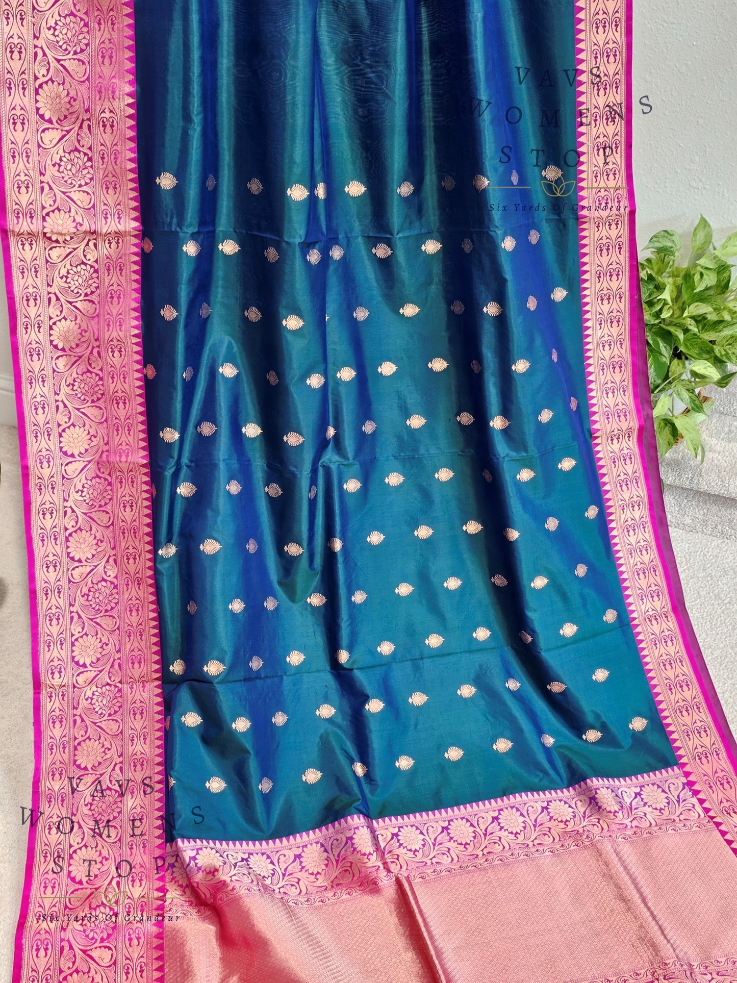 Pure Benarasi Katan Pattu Saree - Blouse