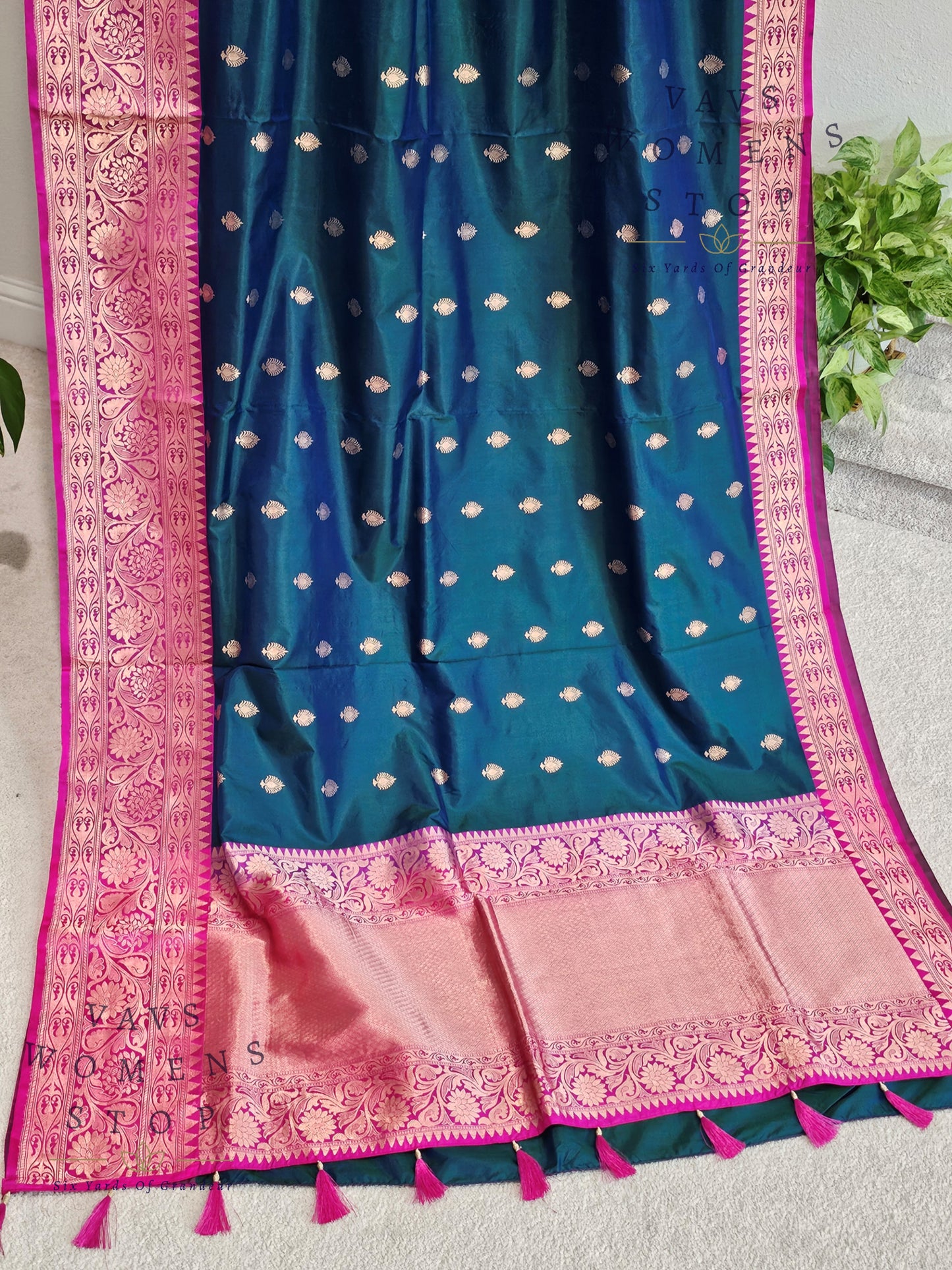 Pure Benarasi Katan Pattu Saree - Blouse