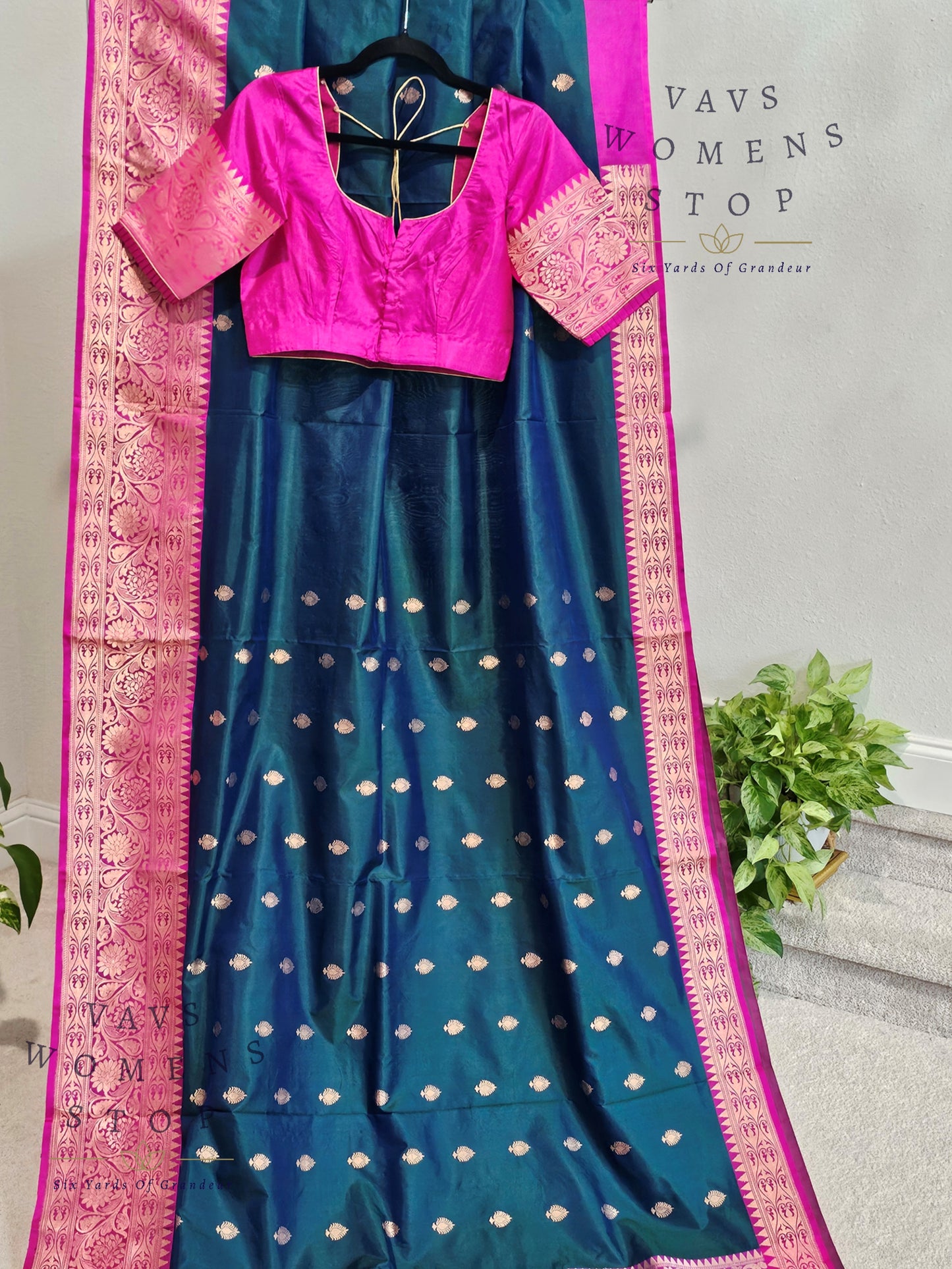 Pure Benarasi Katan Pattu Saree - Blouse
