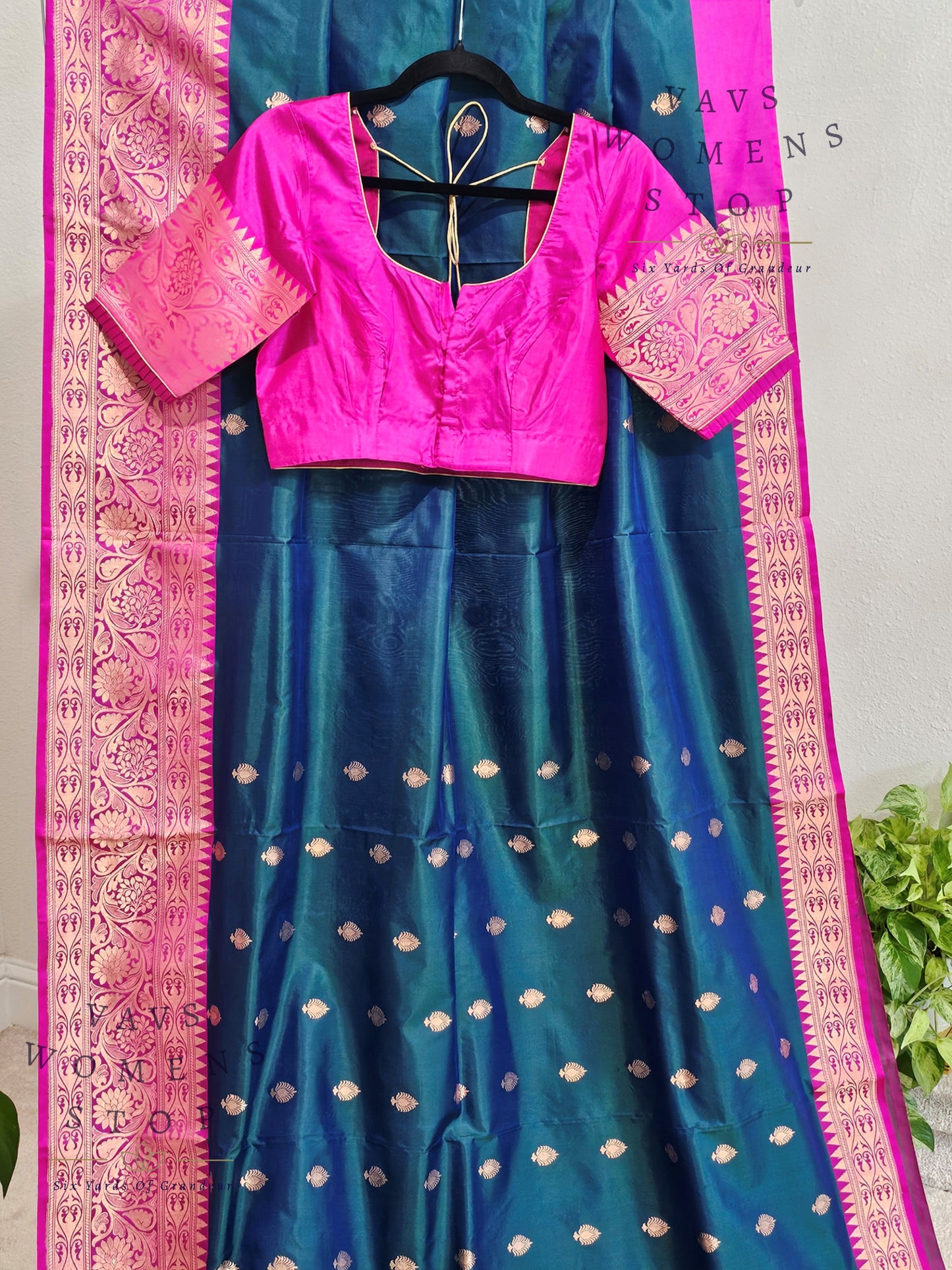 Pure Benarasi Katan Pattu Saree - Blouse