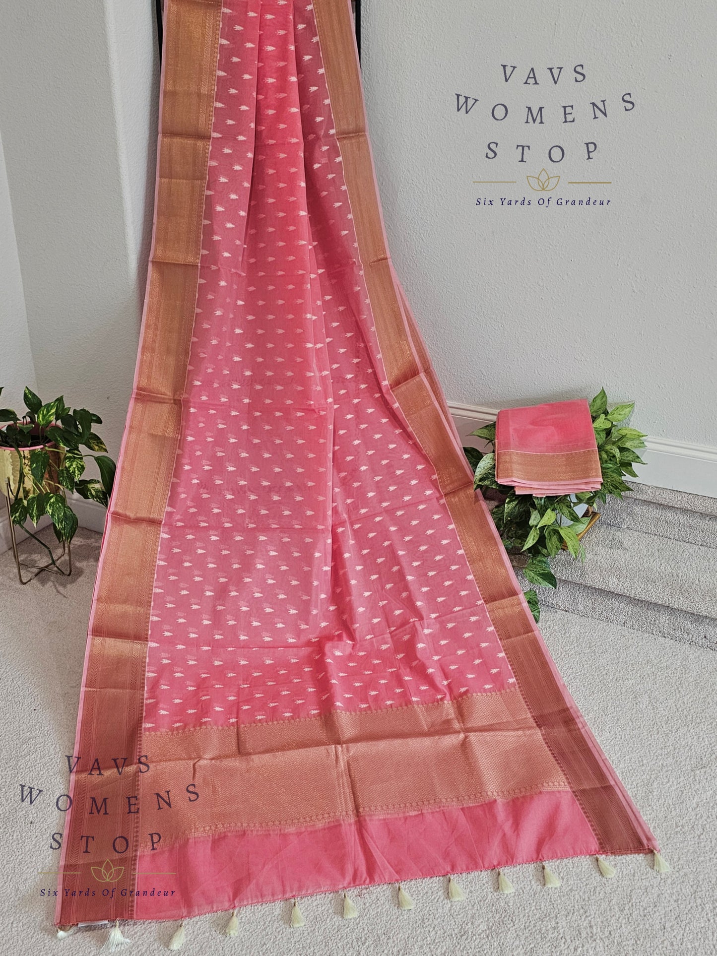 Soft Chanderi Cotton Saree 