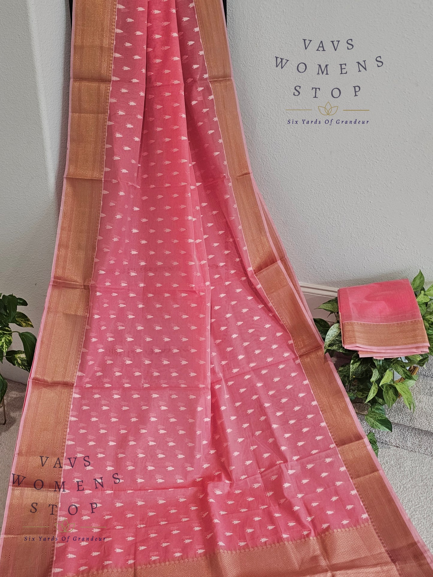 Soft Chanderi Cotton Saree