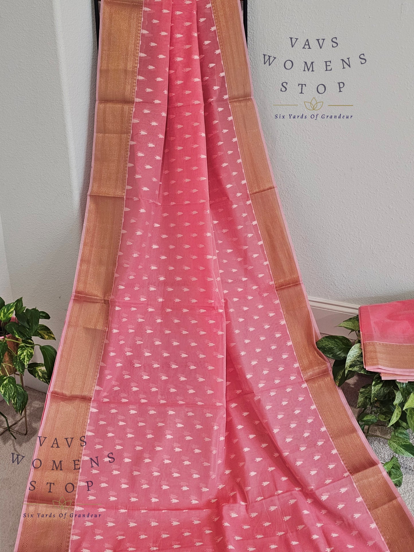 Soft Chanderi Cotton Saree