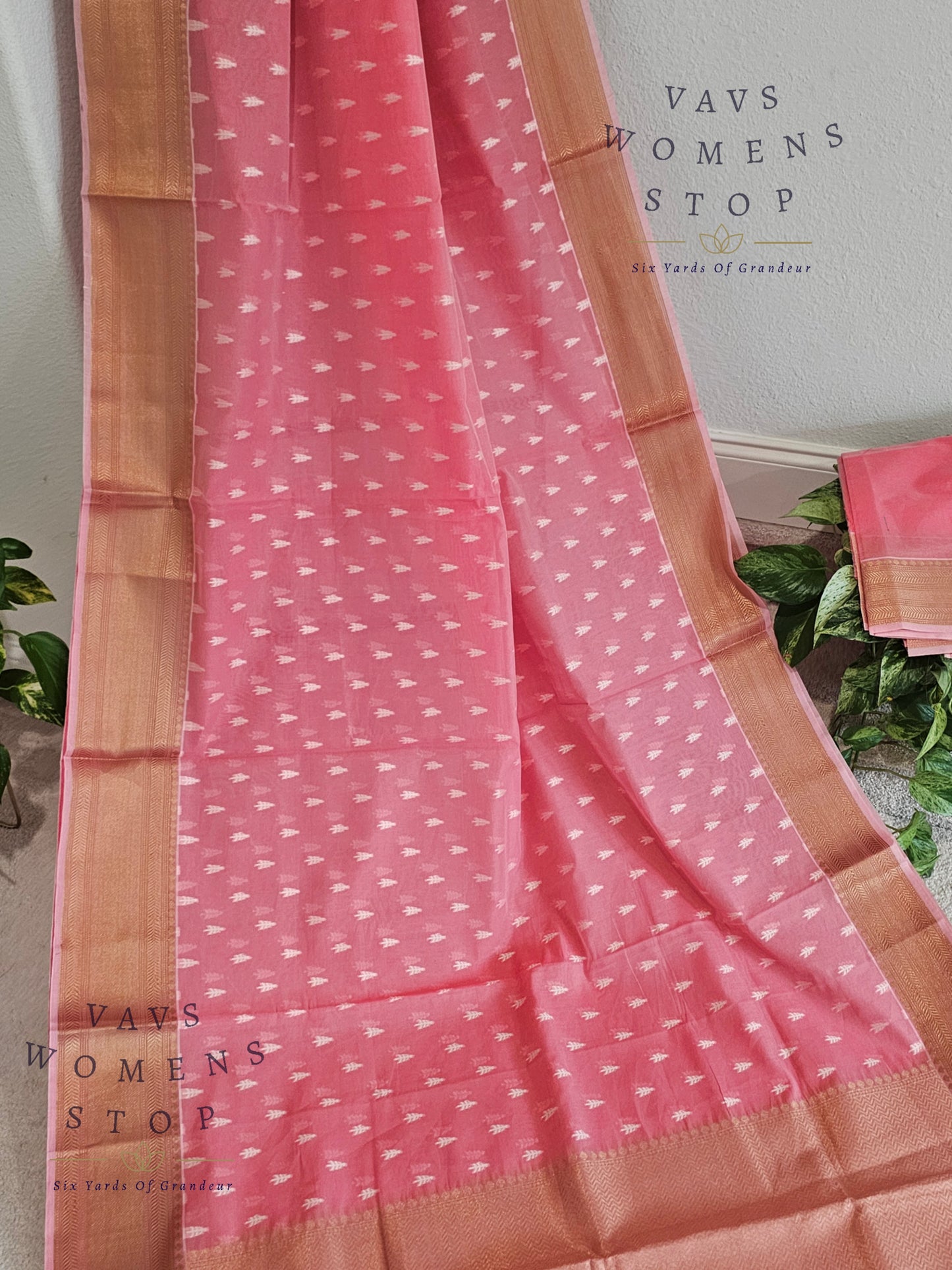 Soft Chanderi Cotton Saree