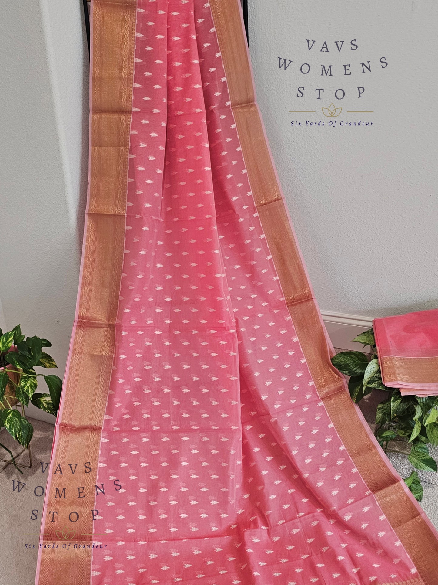 Soft Chanderi Cotton Saree