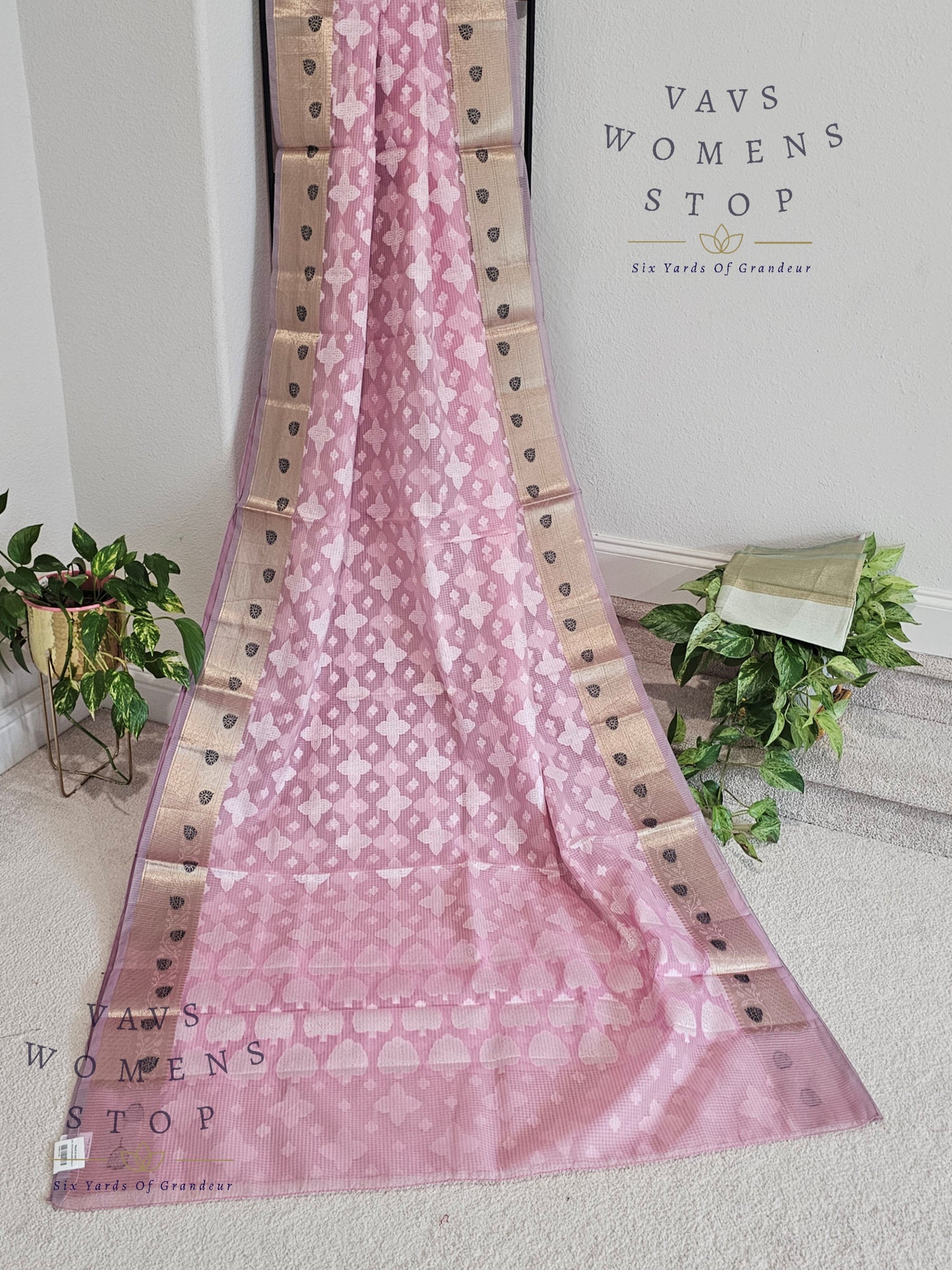 Kota Kora Silk Saree 