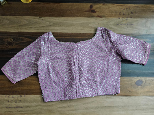 Georgette Sequins Blouse