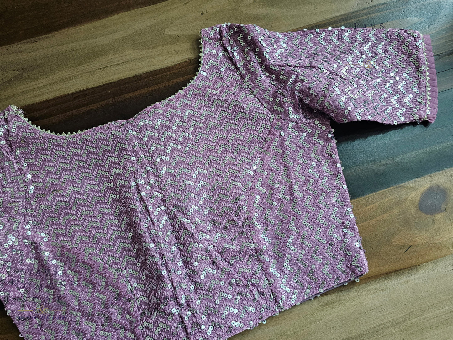 Georgette Sequins Blouse
