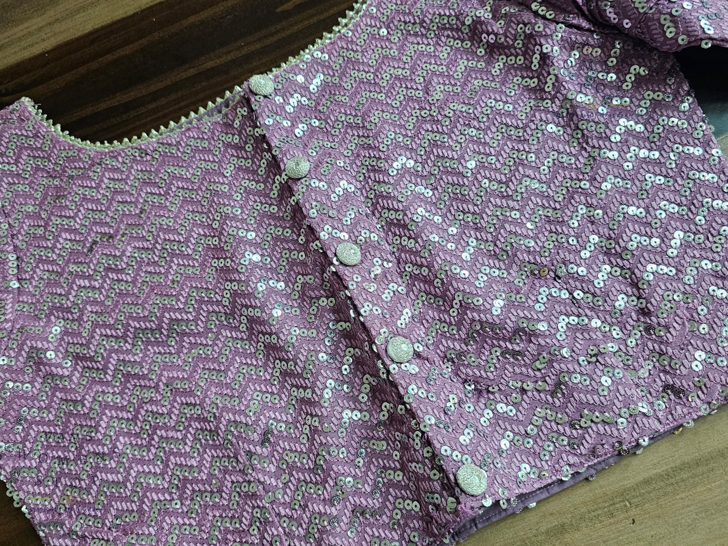 Georgette Sequins Blouse