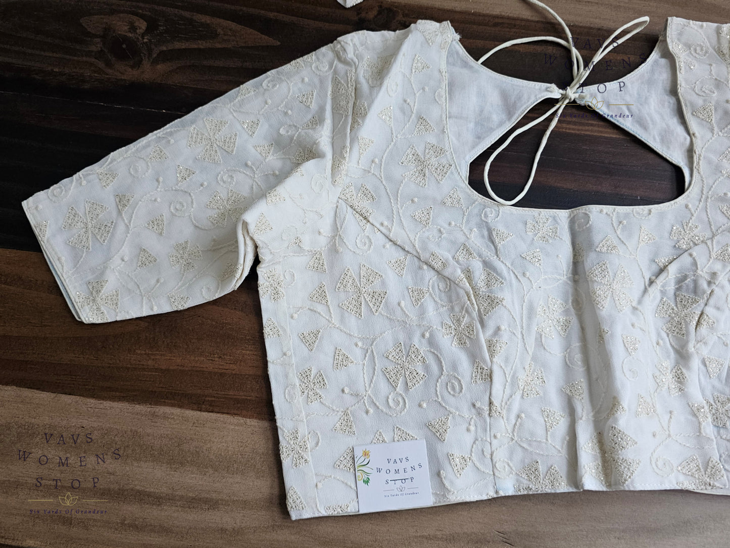 Pure Georgette Designer Sequins Blouse