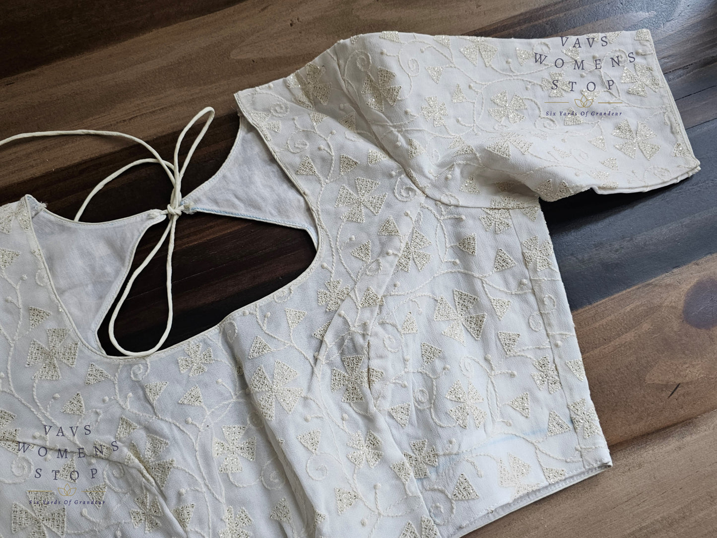 Pure Georgette Designer Sequins Blouse