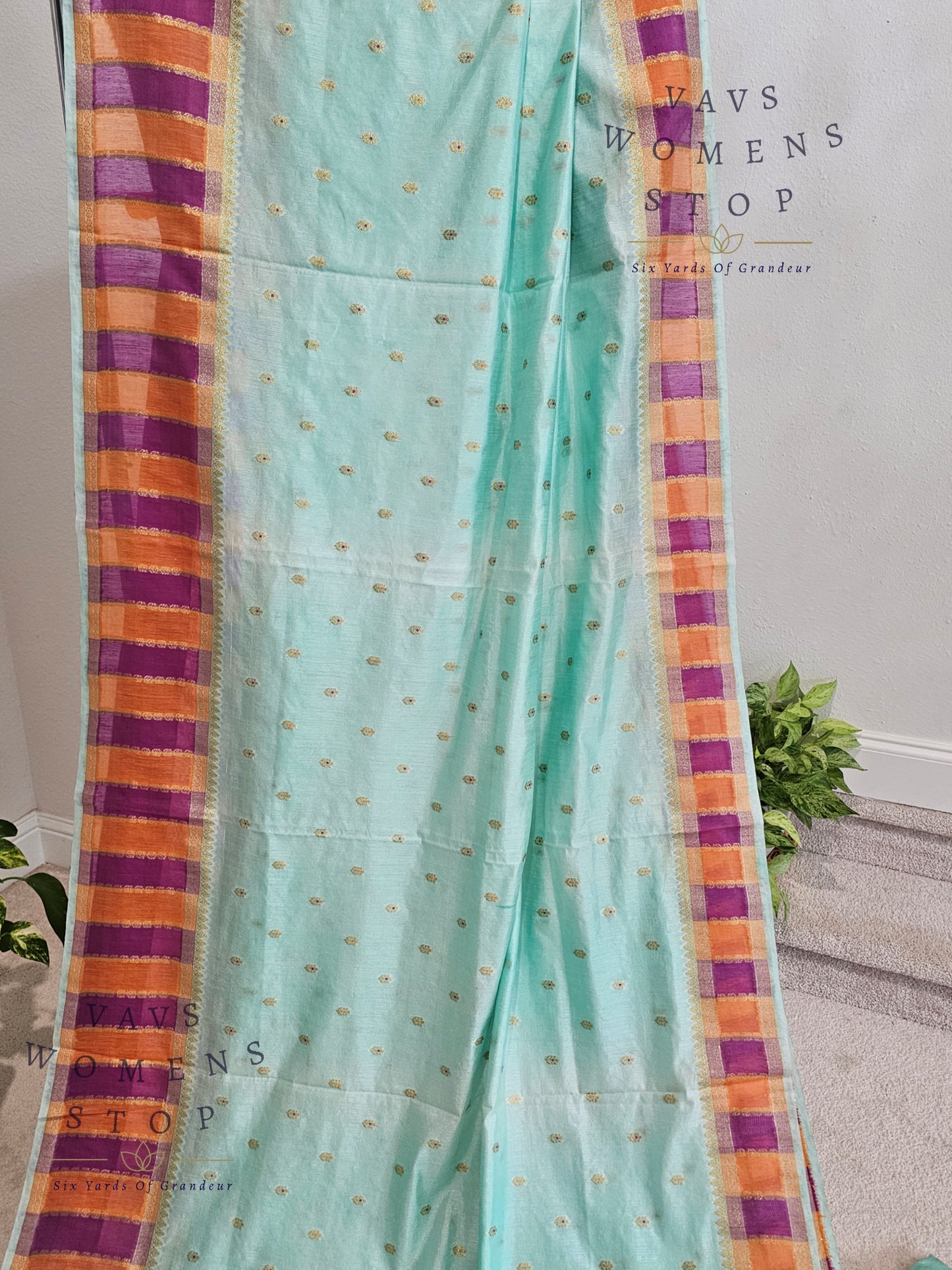 Kota Rawsilk Saree - Rawsilk Blouse