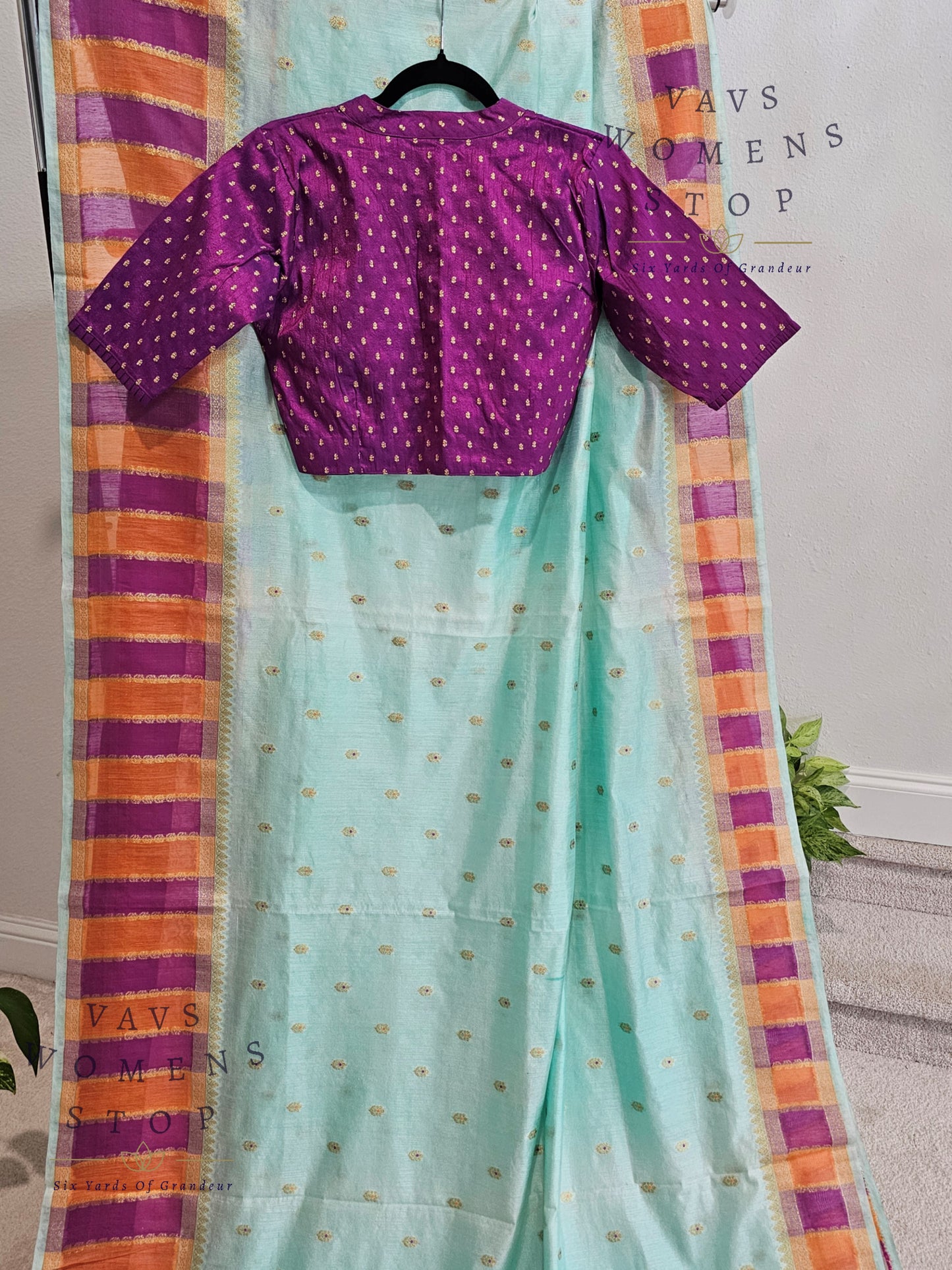 Kota Rawsilk Saree - Rawsilk Blouse