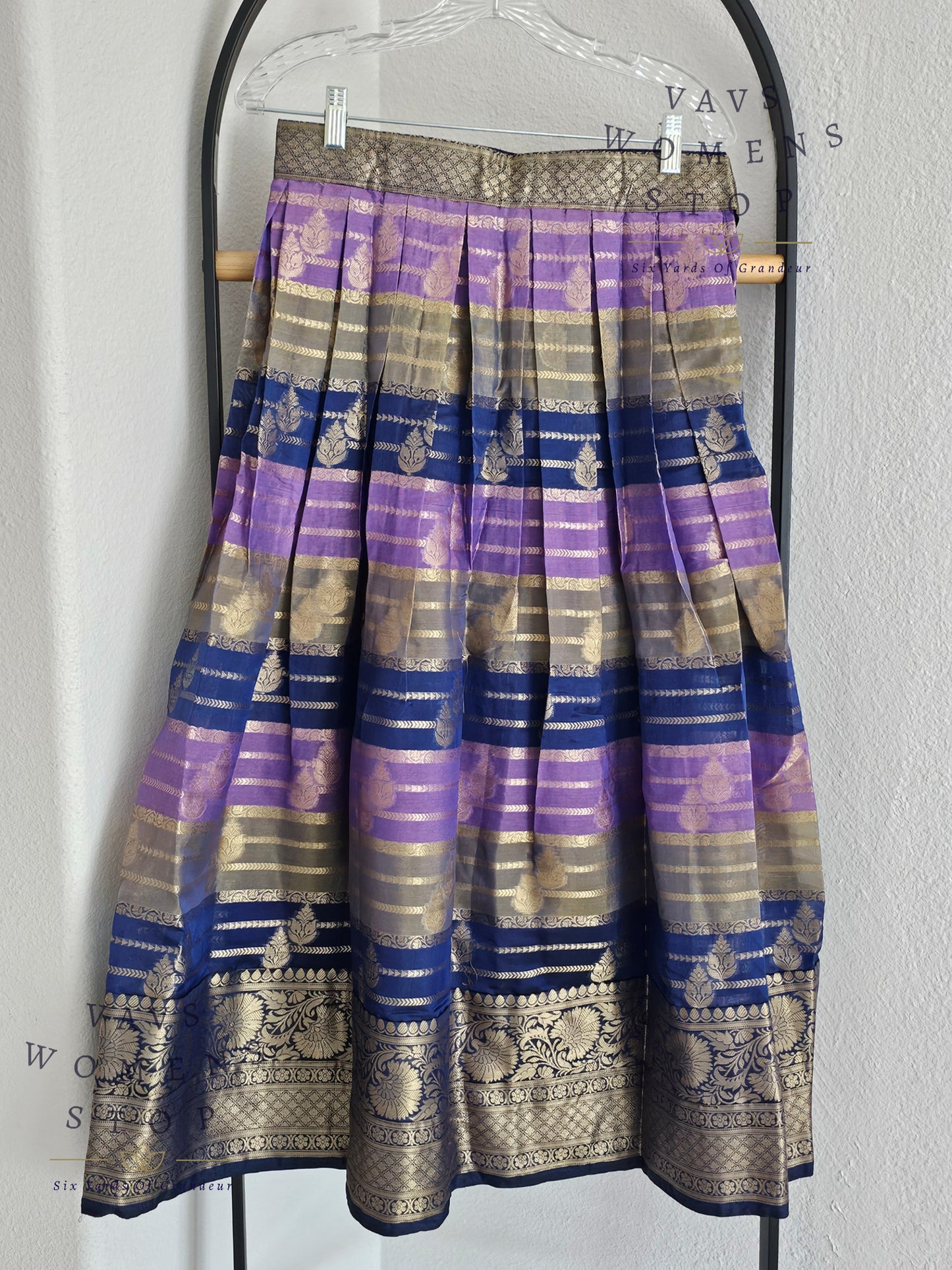 Designer Benarasi Chiniya Lehenga/Langa Blouse