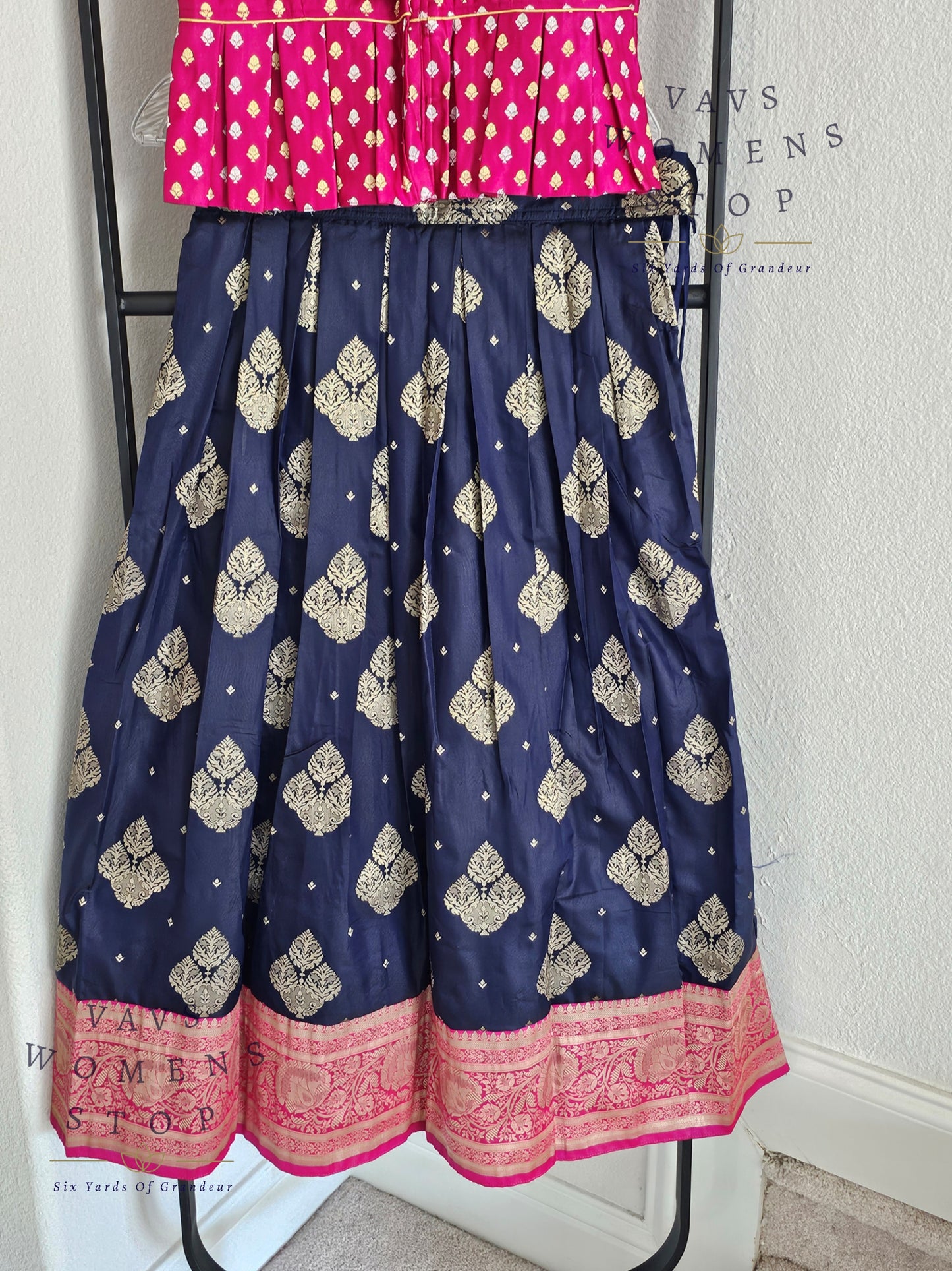 Designer Benarasi Paithani Lehenga/Langa Blouse