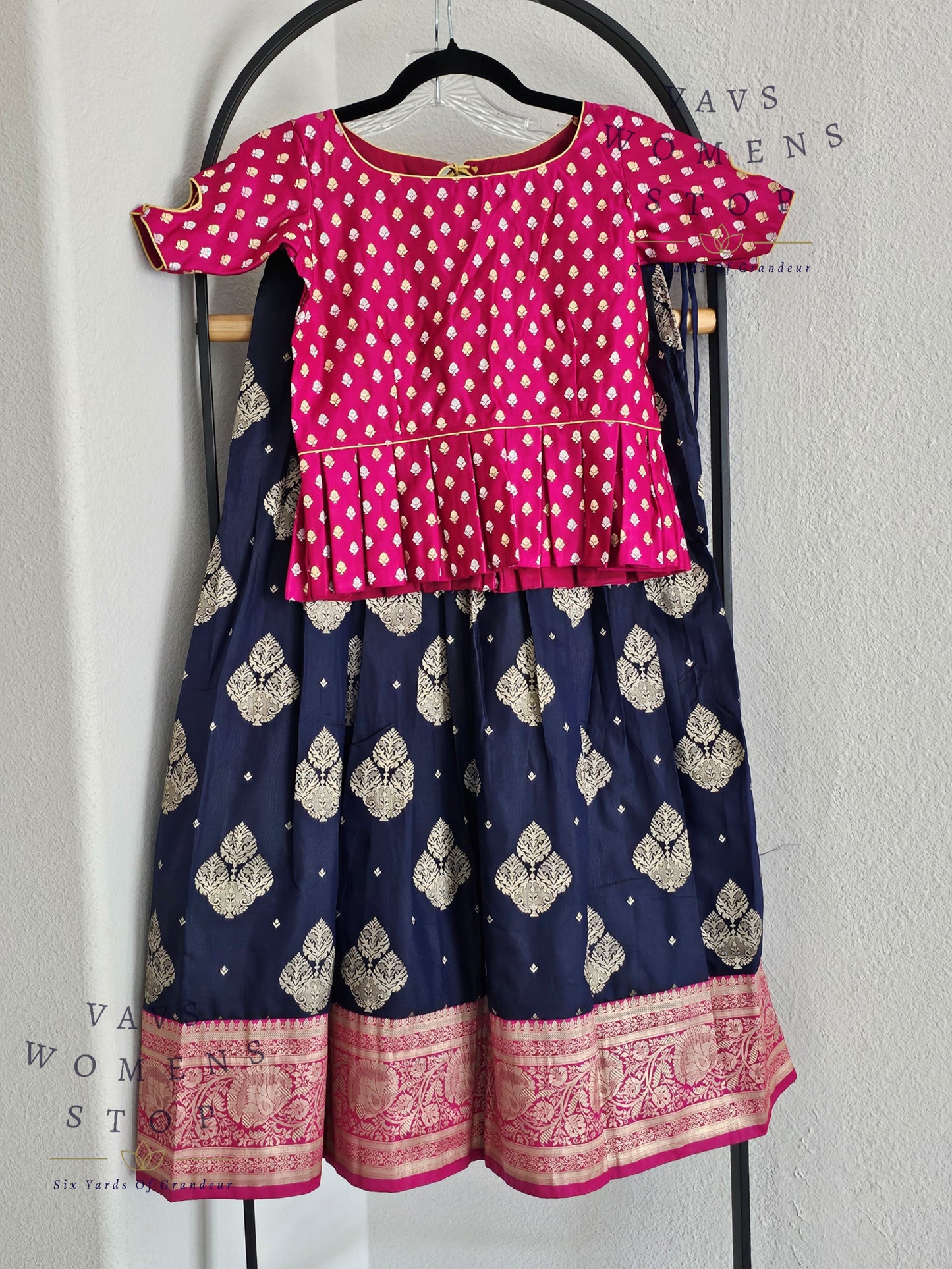Designer Benarasi Paithani Lehenga/Langa Blouse