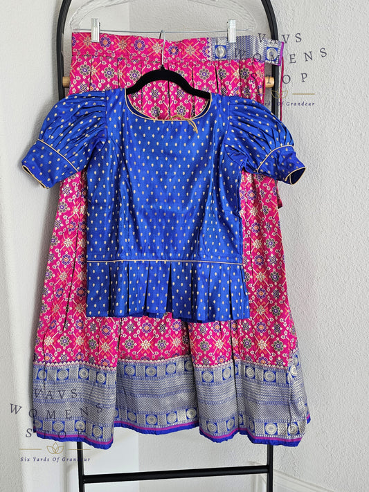 Benarasi Silk Lehenga Blouse