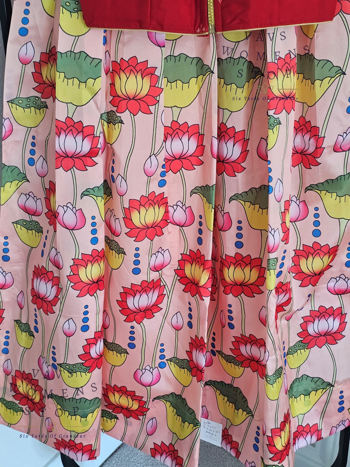 Kalamkari Print Lehenga Croptop Blouse
