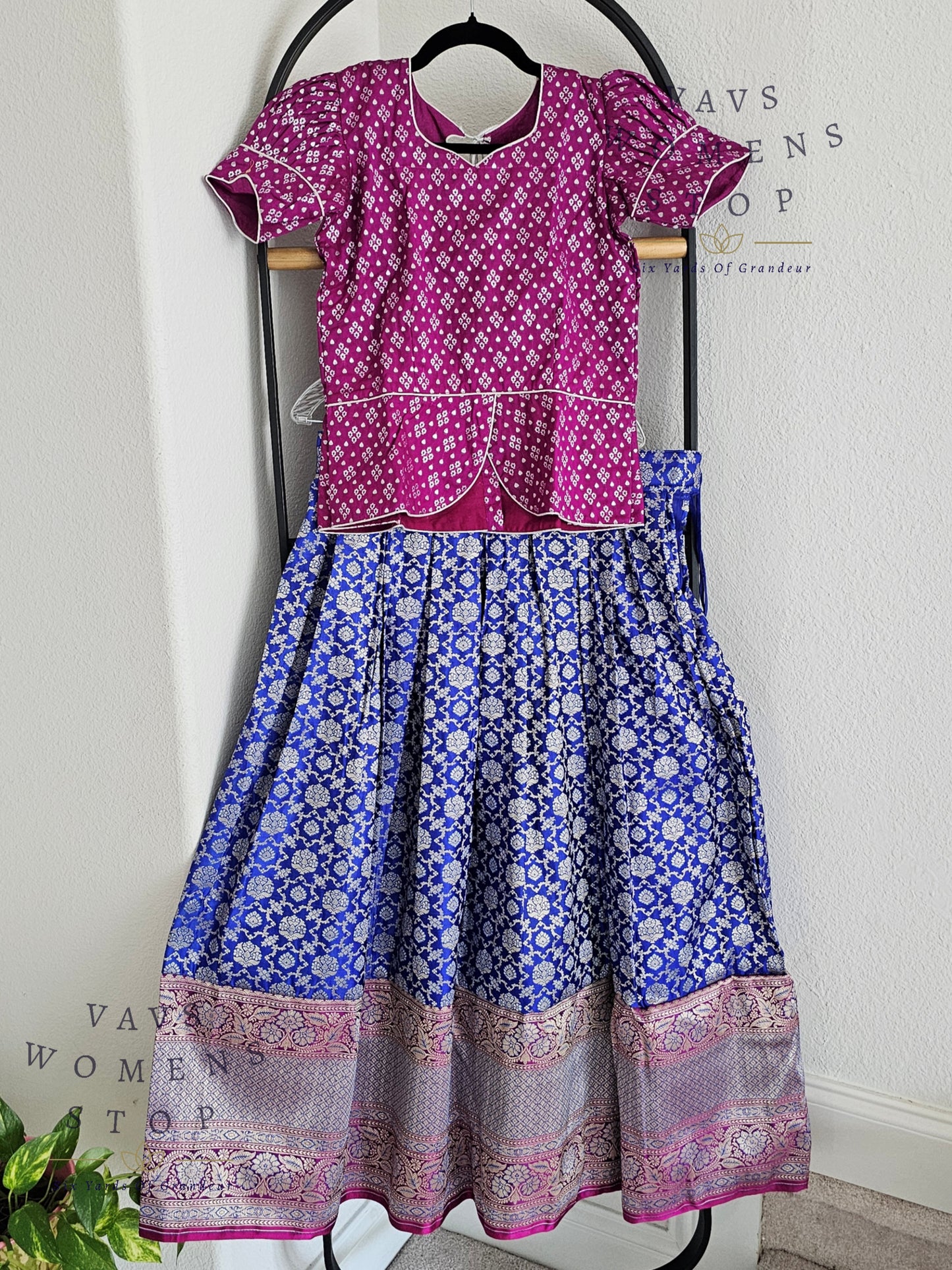 Benarasi Silk Lehenga Blouse