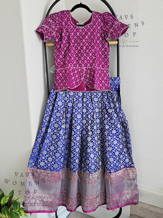 Benarasi Silk Lehenga Blouse