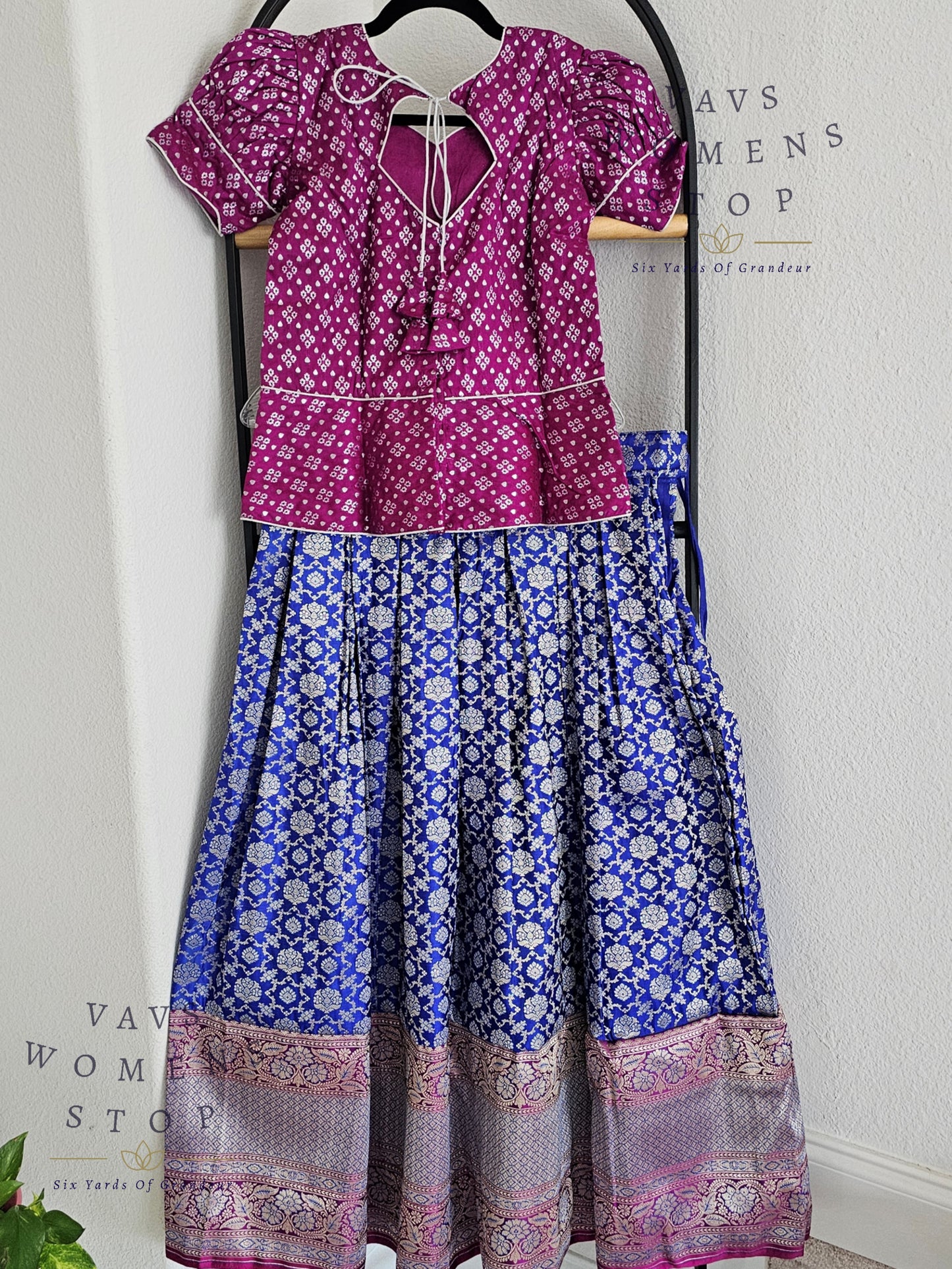 Benarasi Silk Lehenga Blouse