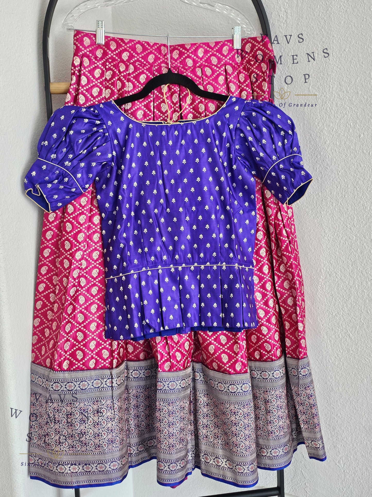 Benarasi Silk Lehenga Blouse