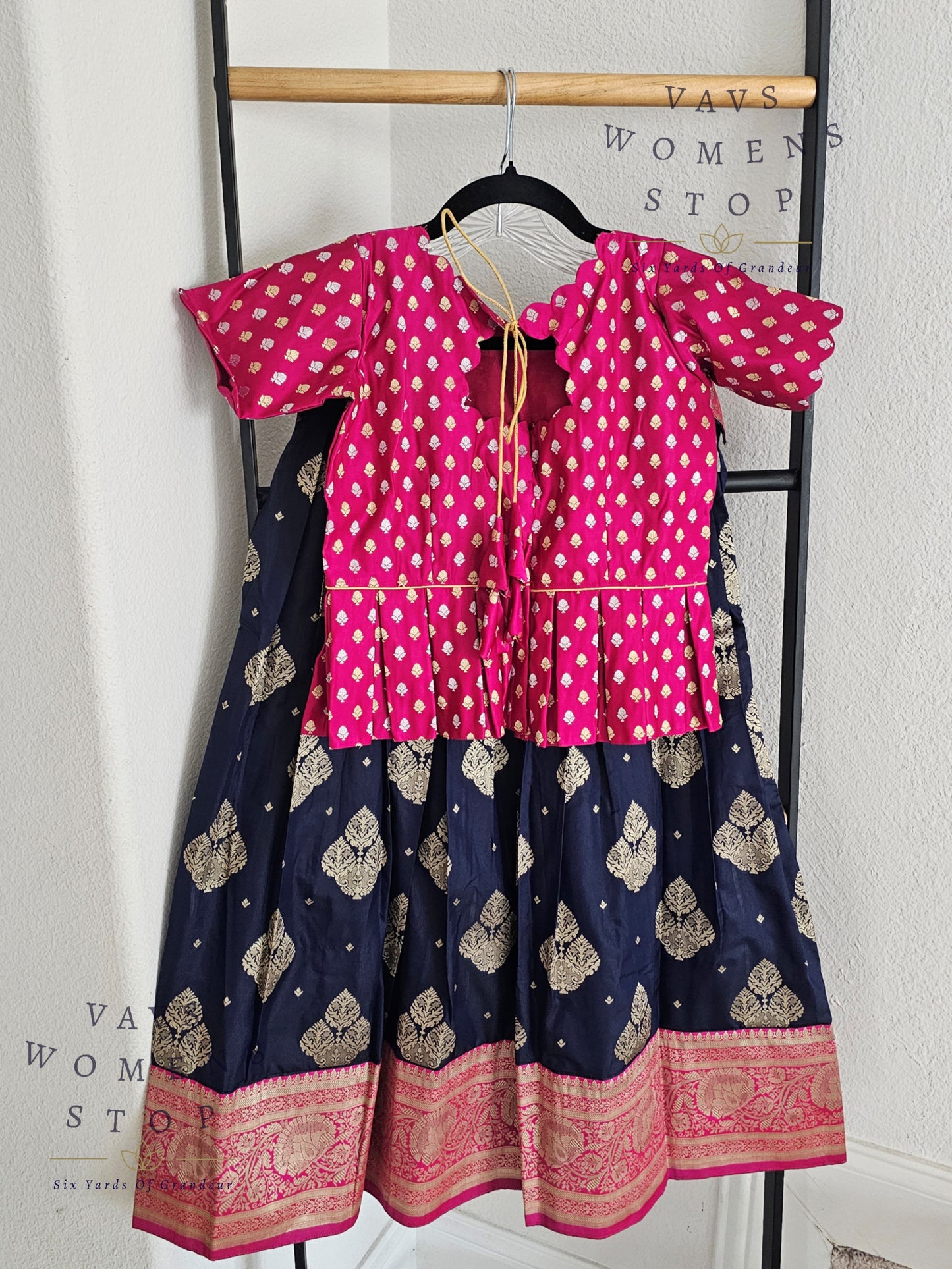 Designer Benarasi Paithani Lehenga/Langa Blouse