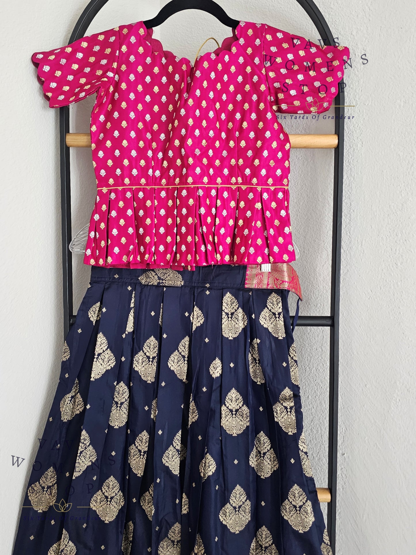 Designer Benarasi Paithani Lehenga/Langa Blouse