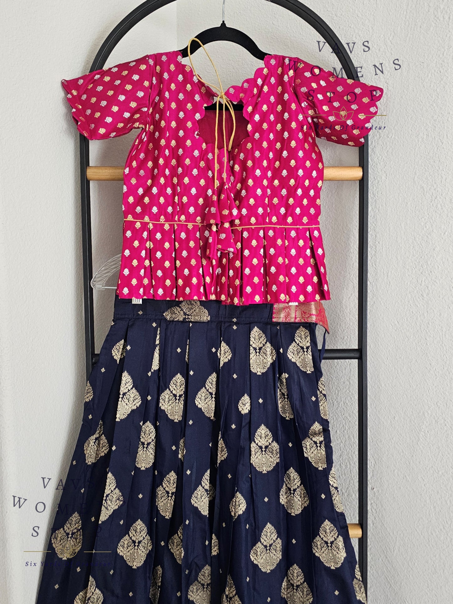 Designer Benarasi Paithani Lehenga/Langa Blouse
