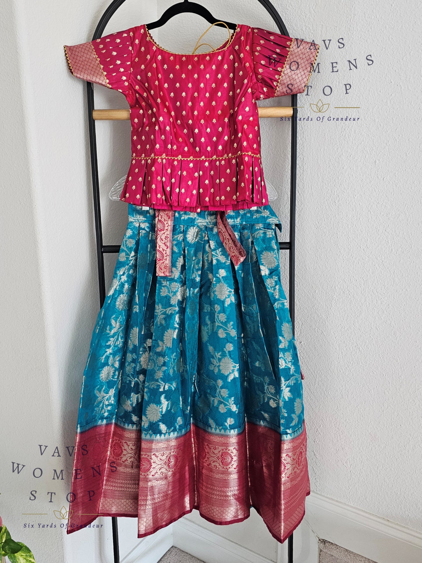Designer Organza Lehenga Blouse