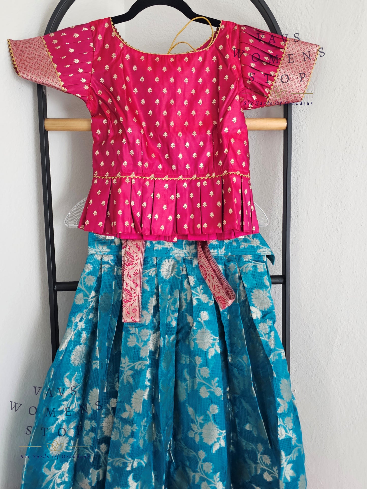 Designer Organza Lehenga Blouse