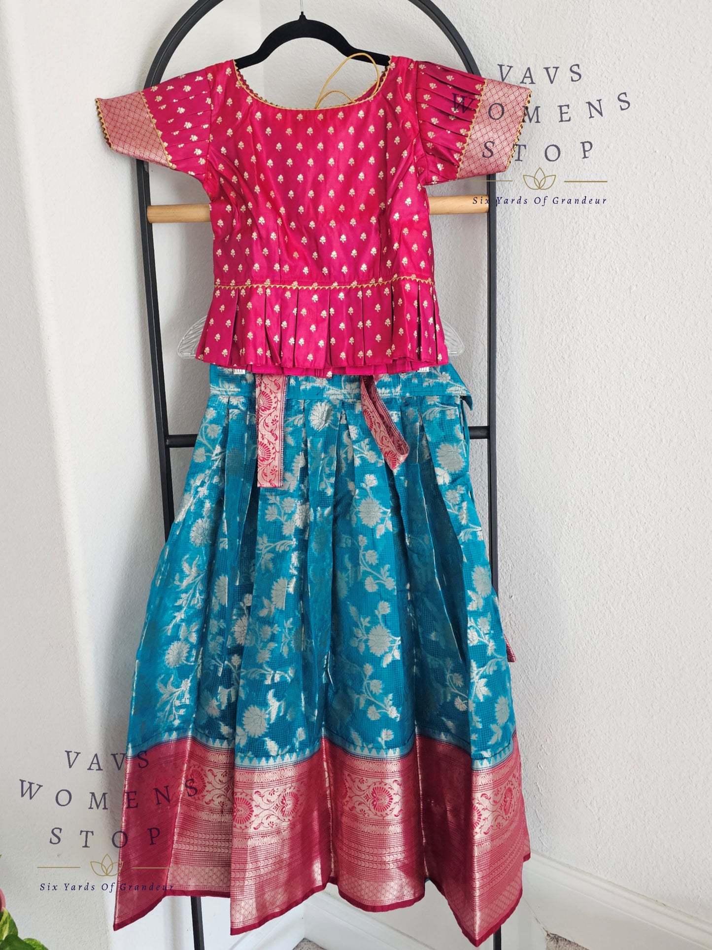 Designer Organza Lehenga Blouse