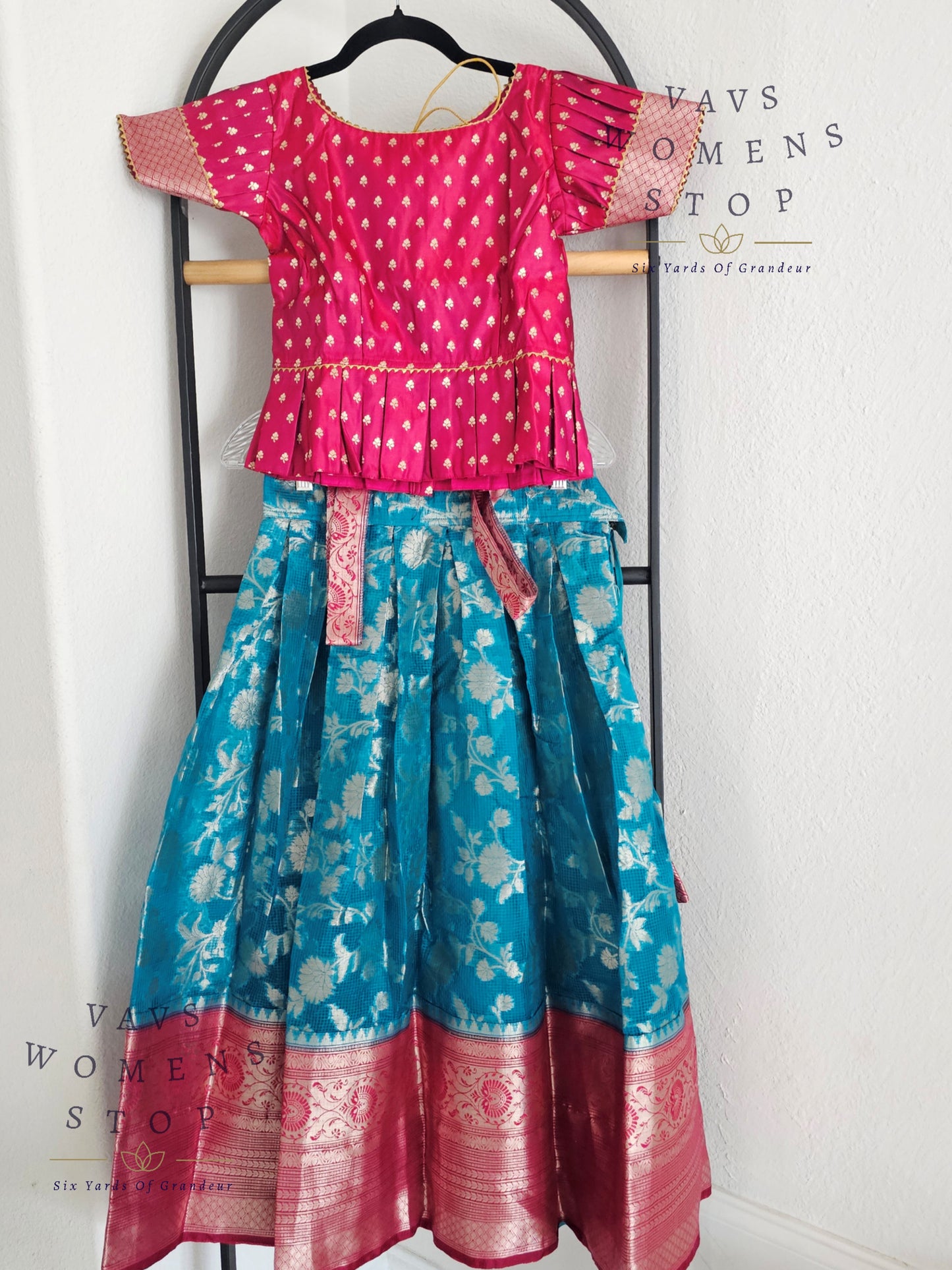 Designer Organza Lehenga Blouse