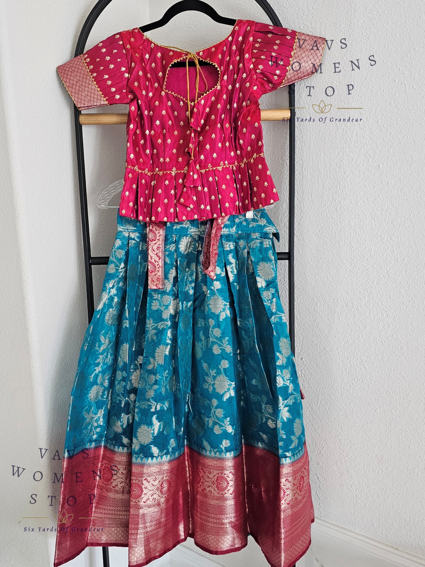 Designer Organza Lehenga Blouse