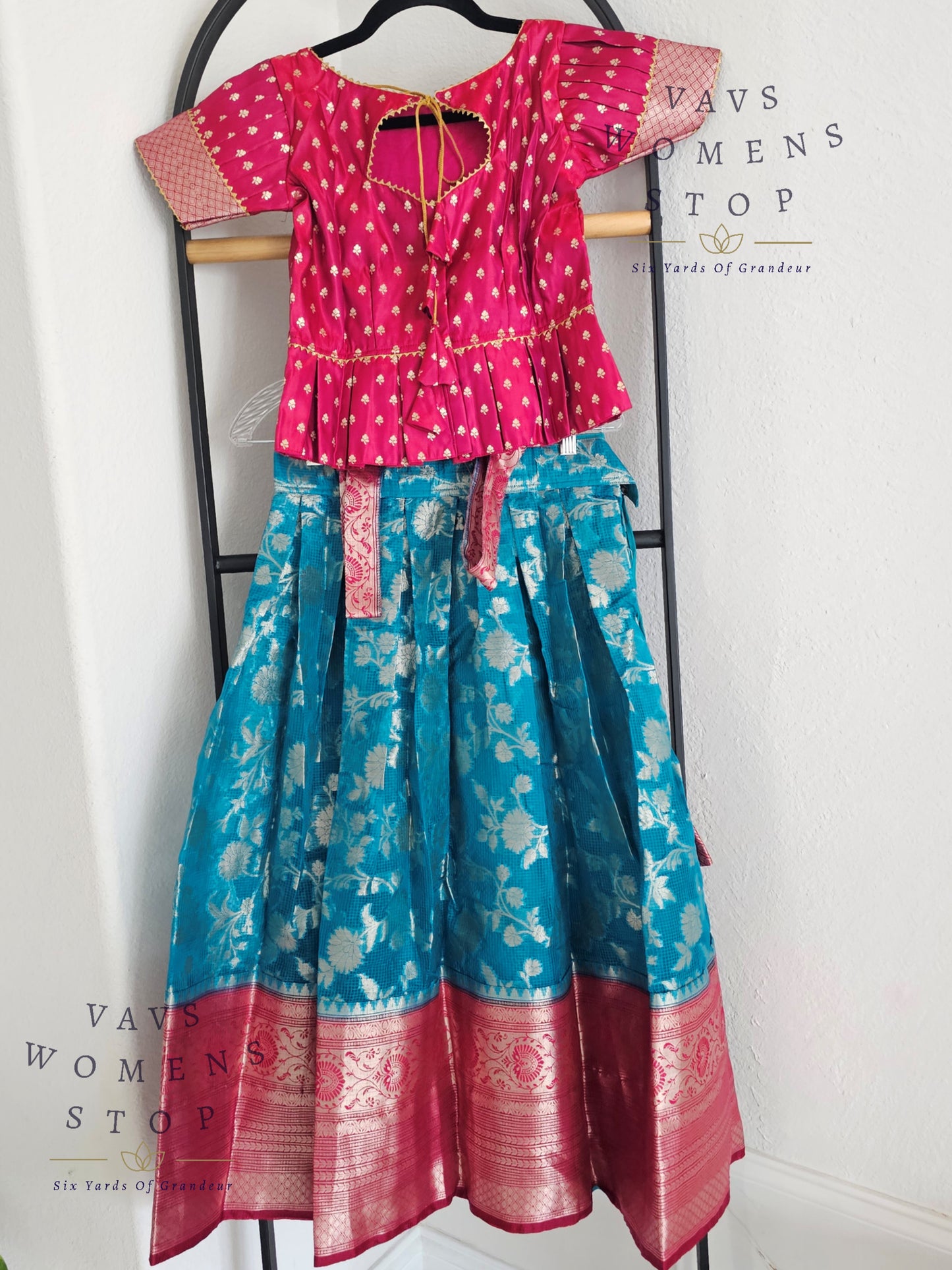 Designer Organza Lehenga Blouse